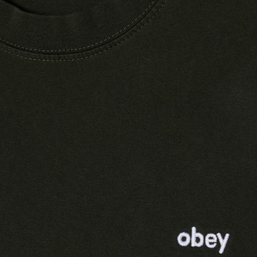 Obey Lowercase Pigment T-Shirt - Pigment Rosin