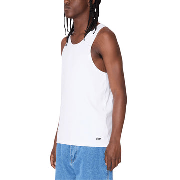 Obey Standard Rib 2 Pack Of Tank Top - White