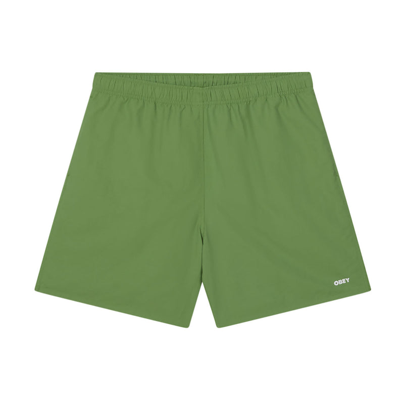 Obey Easy Bold Nylon Shorts - Piquant Green