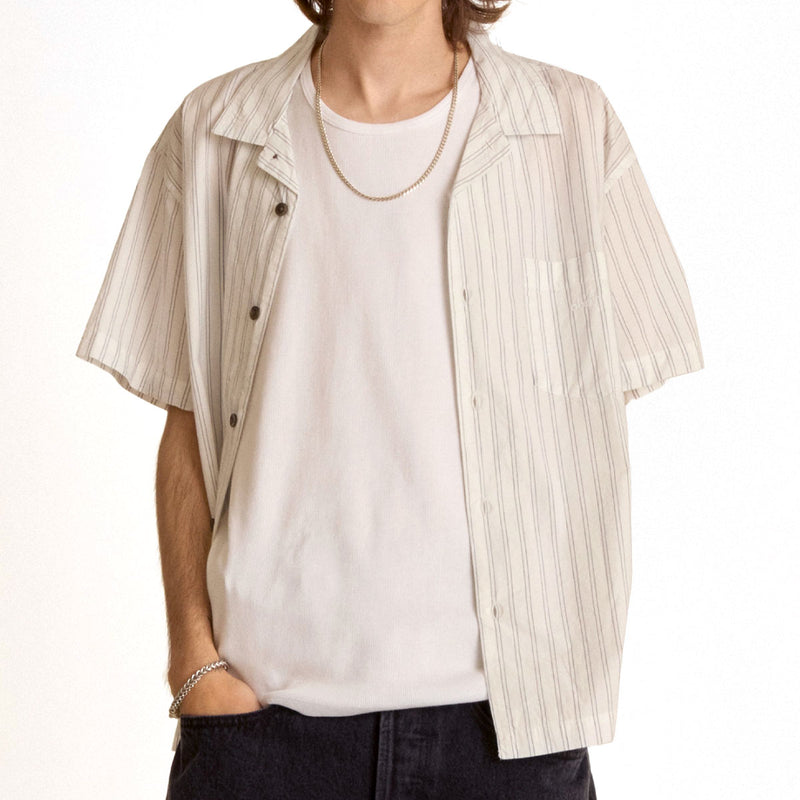 Obey Rizzo Woven Shirt - White Multi