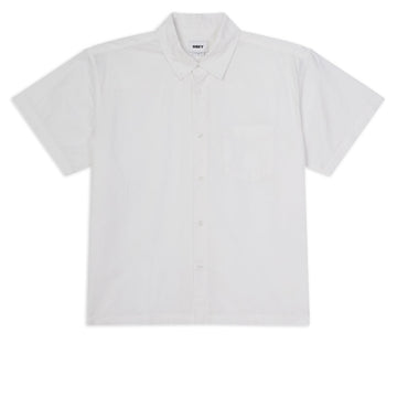 Obey Wire Woven Shirt - White