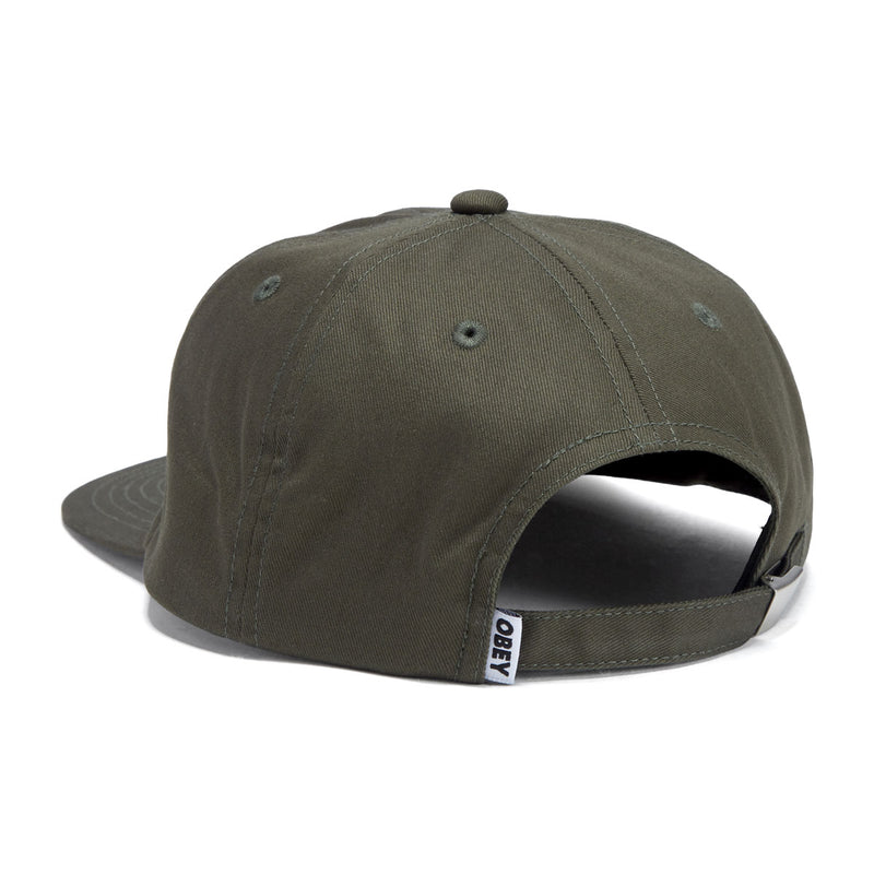 Obey Icon Patch Panel Strapback Hat - Rosin