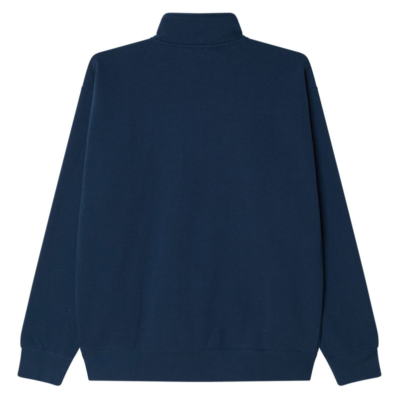 Obey Established Works Bold Mock Sweatshirt - Dark Denim