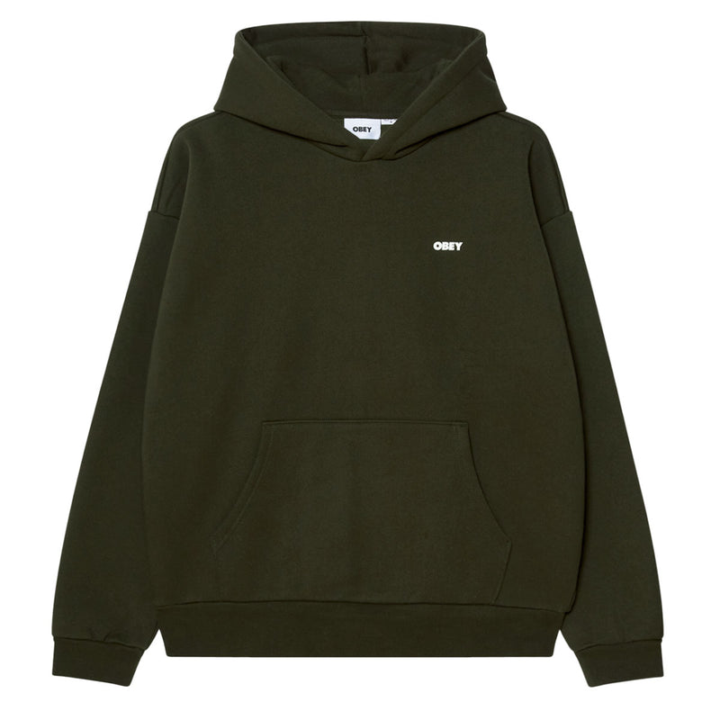 Obey Bold Icon Extra Heavy Hoodie - Rosin