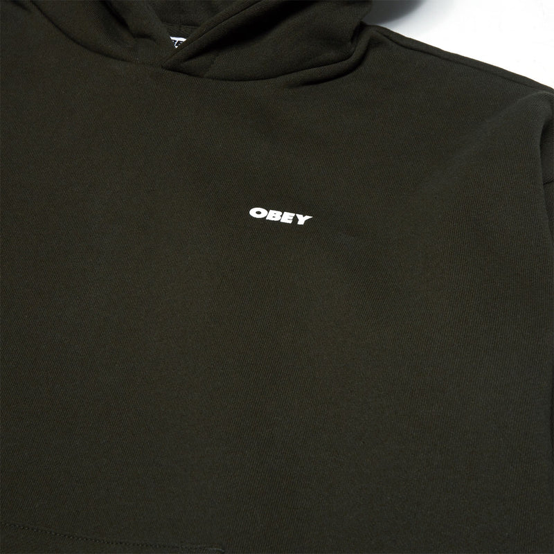 Obey Bold Icon Extra Heavy Hoodie - Rosin