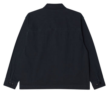 Obey Harvey Shirt Jacket - Black Faded Wash