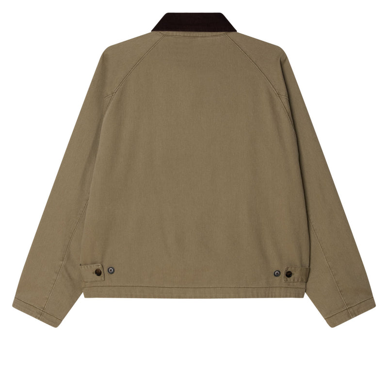 Obey Caden Work Jacket - Mermaid Faded Wash