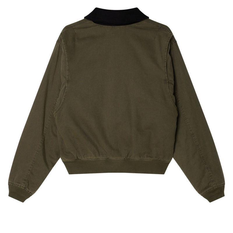 Obey Fade Wash Cwu Jacket - Wren Faded Wash