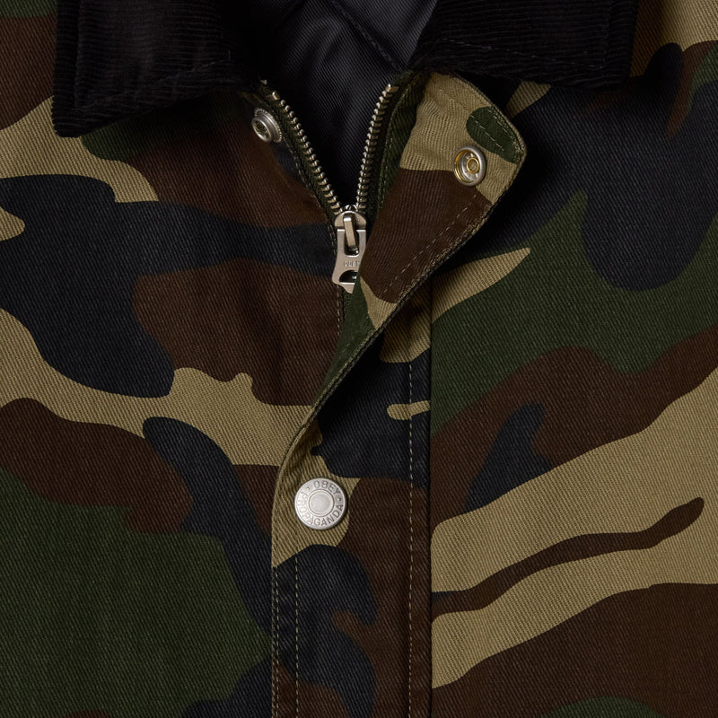 Obey Norton Barn Jacket - Woodland Camo