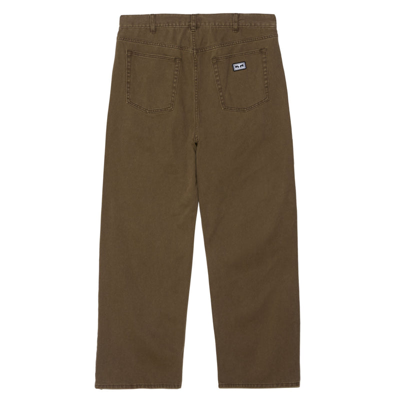 Obey Bigwig Baggy Denim Jeans - Wren Faded Wash