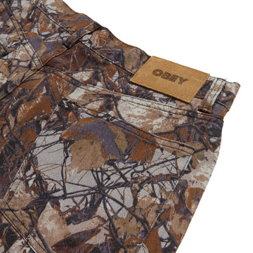 Obey Classic Baggy Denim Jeans - Fence Camo Multi