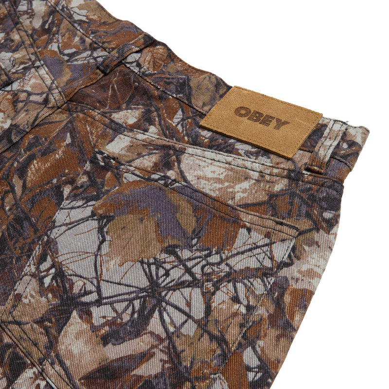 Obey Classic Baggy Denim Jeans - Fence Camo Multi