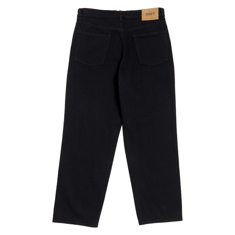 Obey Classic Baggy Denim Jeans - Rinse Black