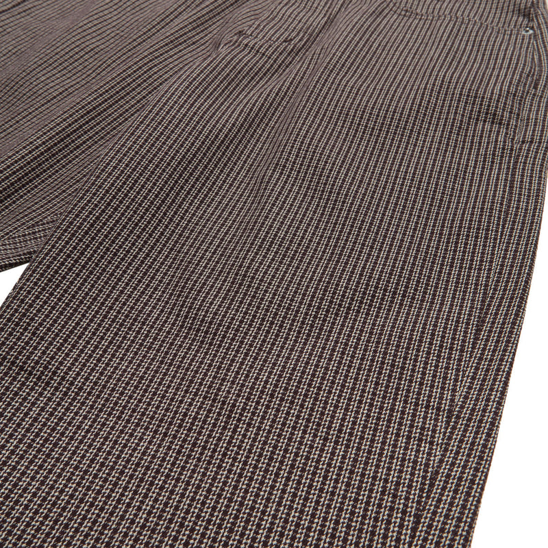 Obey Classic Baggy Plaid Denim Jeans - After Dark Multi