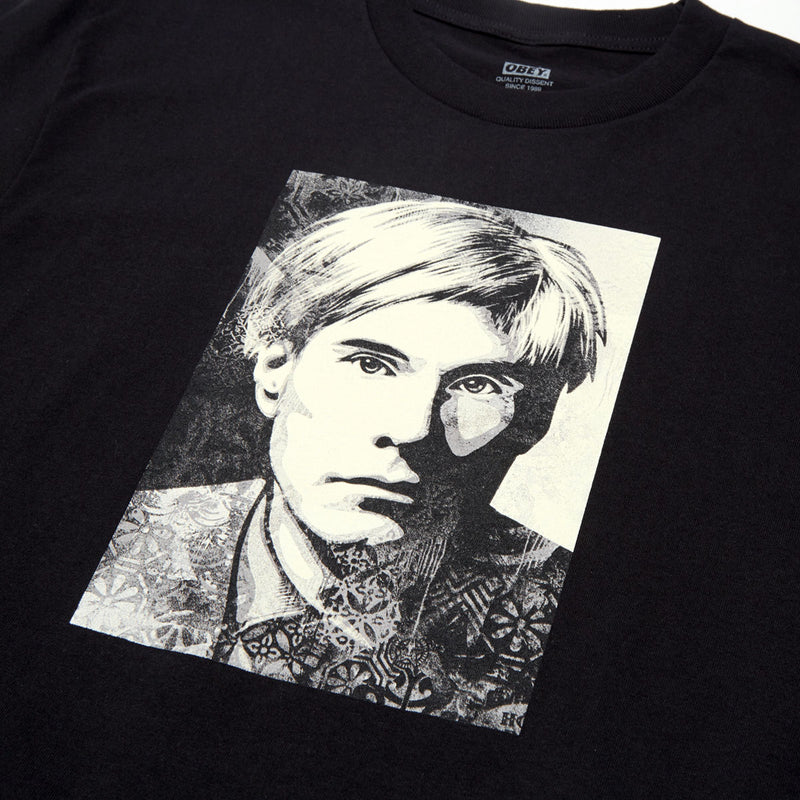 Obey Warhol T-Shirt - Black