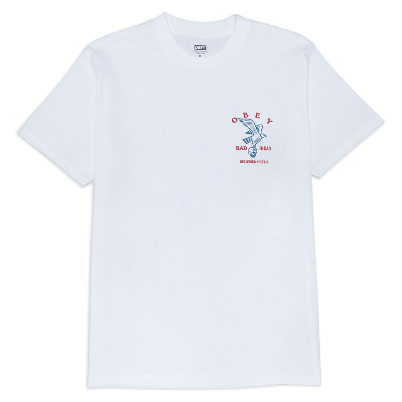 Obey Bad Ideas Eagle T-Shirt - White