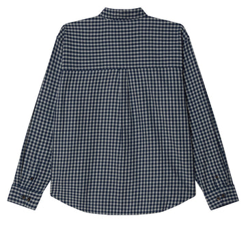 Obey Bigwig Andy Long Sleeve Shirt - Academy Navy Multi