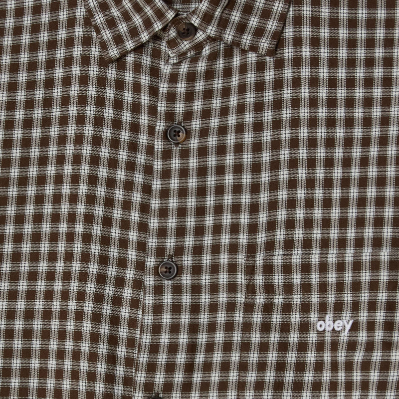 Obey Bigwig Andy Long Sleeve Shirt - Wren Multi