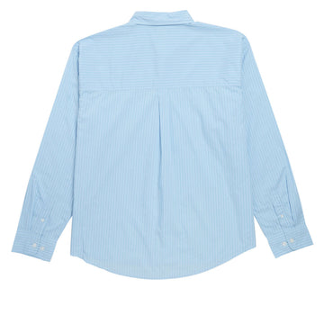 Obey Bigwig Blueprint Long Sleeve Shirt - Cerulean Multi