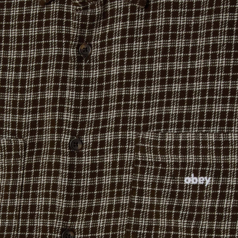 Obey Bigwig Rick Long Sleeve Shirt - Wren Multi