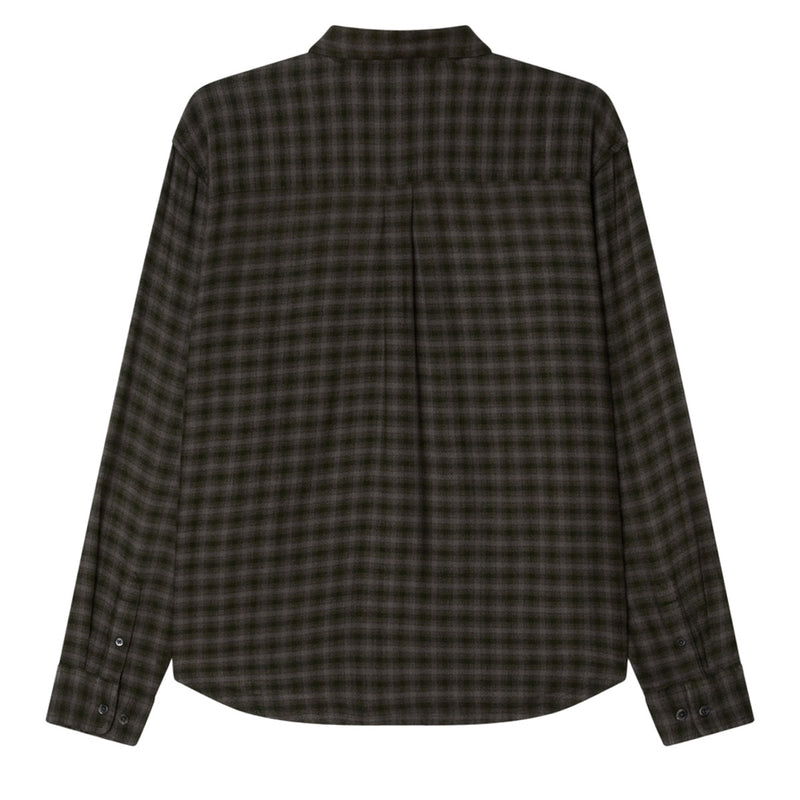 Obey Clarence Long Sleeve Shirt - Kombu Green