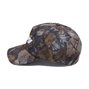 Obey Delta 5 Panel Snapback Hat - Fence Camo Multi
