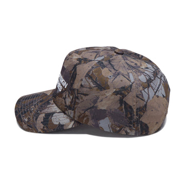 Obey Design Industries 5 Panel Snapback Hat - Fence Camo Multi