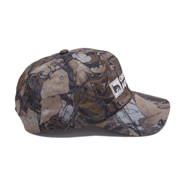 Obey Design Industries 5 Panel Snapback Hat - Fence Camo Multi