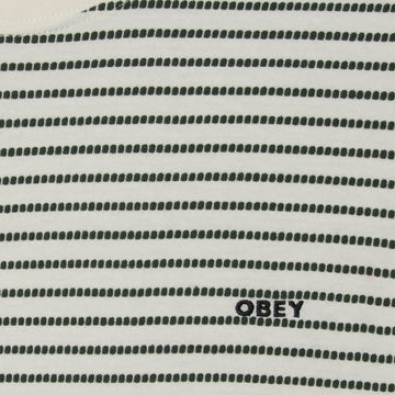 Obey Edwin Tee T-Shirt - Cream Mutli