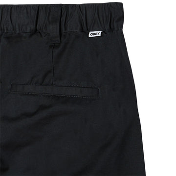 Obey Foster Pleated Pants - Black