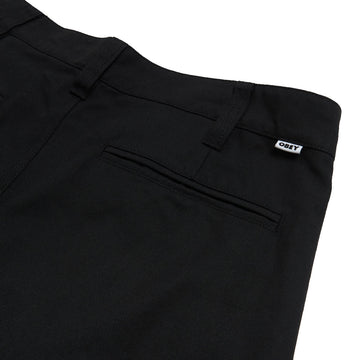 Obey Dean Pleated Pants - Black