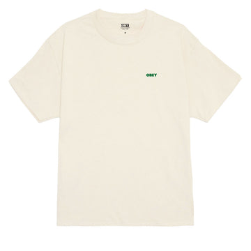 Obey Knowledge Is Power T-Shirt - Cream