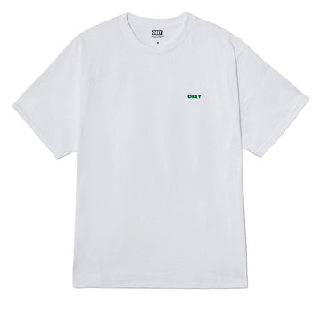Obey Knowledge Is Power T-Shirt - White