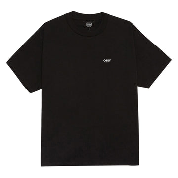 Obey The Medium Is The Message T-Shirt - Black
