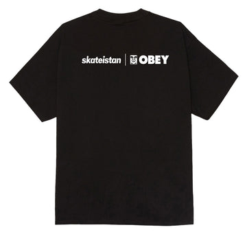 Obey Skateistan T-Shirt - Black