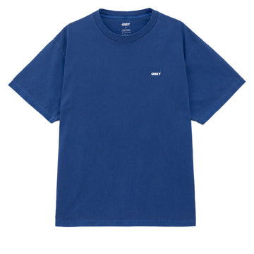Obey Bold Icon Face T-Shirt - Pigment Electric Indigo