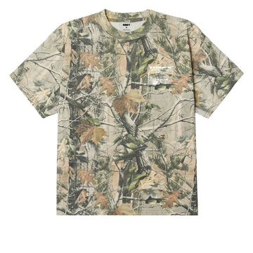 Obey Club T-Shirt - Leaf Camo