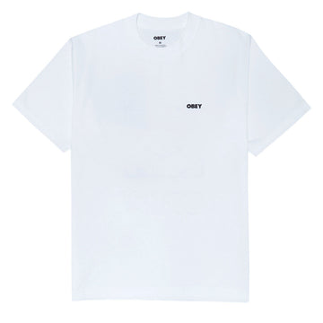 Obey Heat Map Icon T-Shirt - White