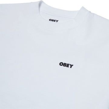Obey Heat Map Icon T-Shirt - White