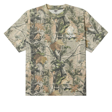 Obey Garden T-Shirt - Leaf Camo