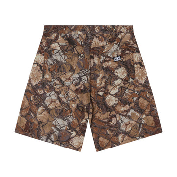 Obey Bigwig Baggy Denim Shorts - Fence Camo