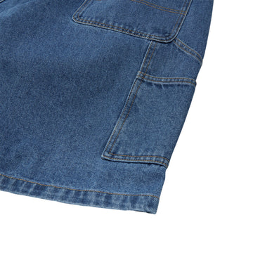 Obey Bigwig Carpenter Denim Shorts - Light Indigo Classic