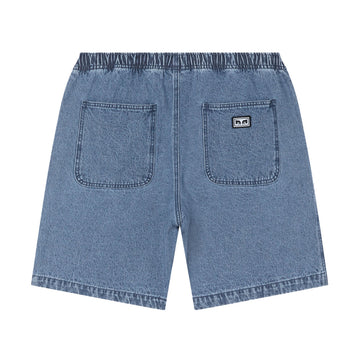 Obey Easy Denim Shorts - Light Indigo