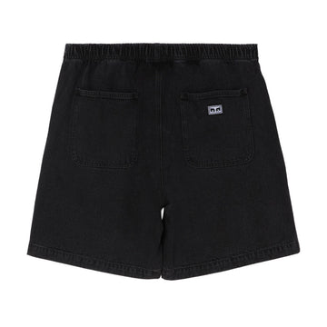 Obey Easy Denim Shorts - Washed Black