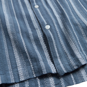 Obey Hugh Woven Shirt - Dull Blue Multi