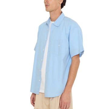 Obey Jamie Woven Shirt - Sky Blue Multi