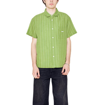 Obey Joe Woven Shirt - Piquant Green Multi