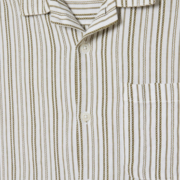 Obey Evans Woven Shirt - Moss Green Multi