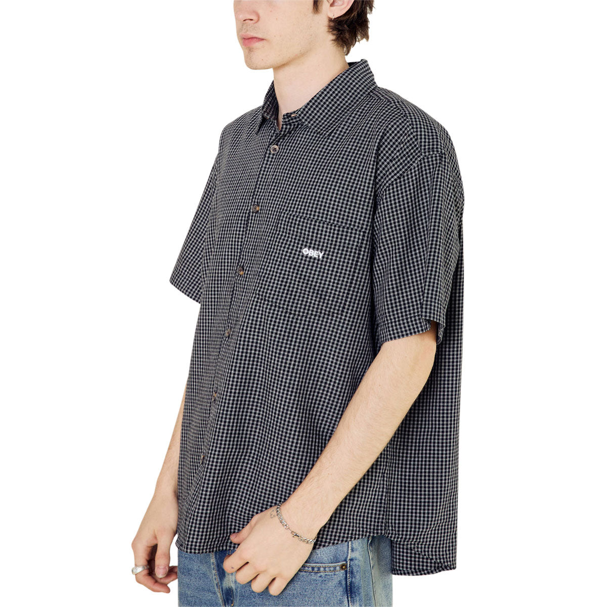 Obey Frank Woven Shirt - Black Multi – CCS