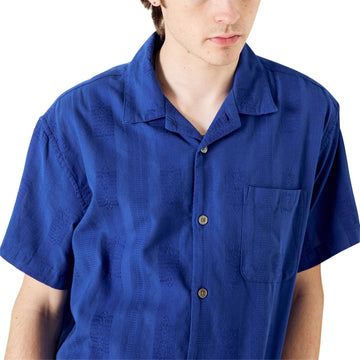 Obey Samuel Woven Shirt - Dazzling Blue Multi